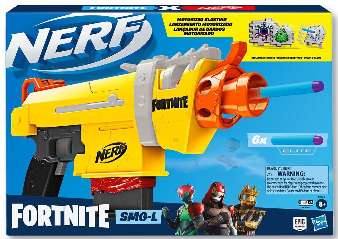 Nerf fortnite deals gun target