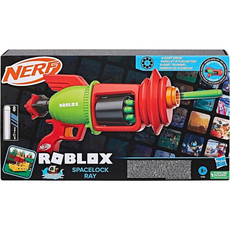 Buy Nerf Roblox Spacelock Ray Blaster Build A Boat For Treasure Ages 8