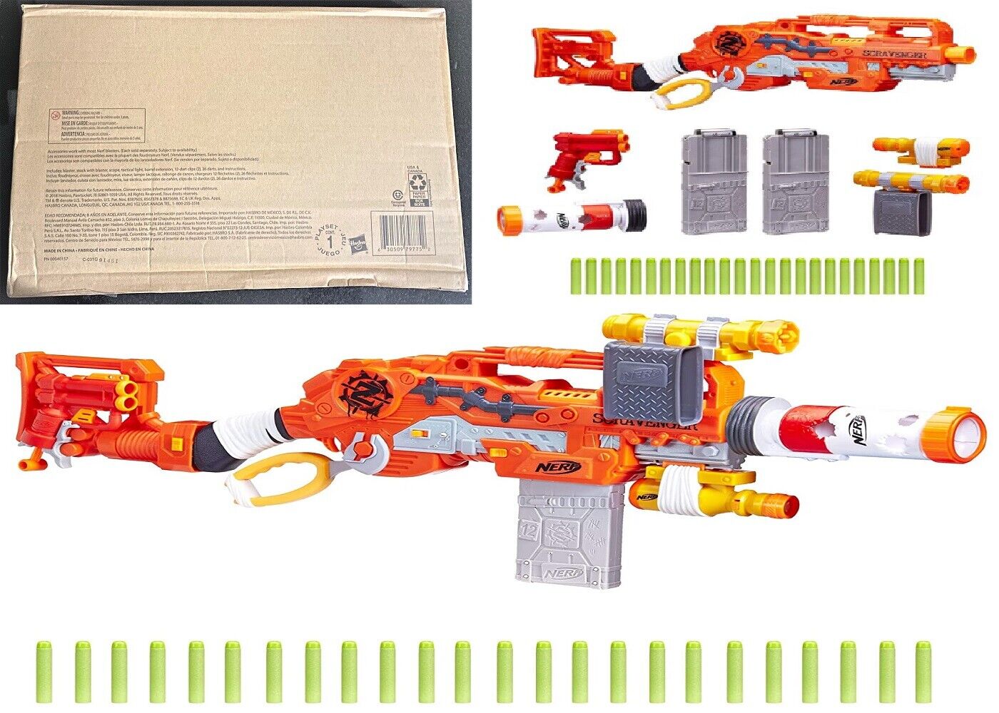 Nerf scravenger on sale