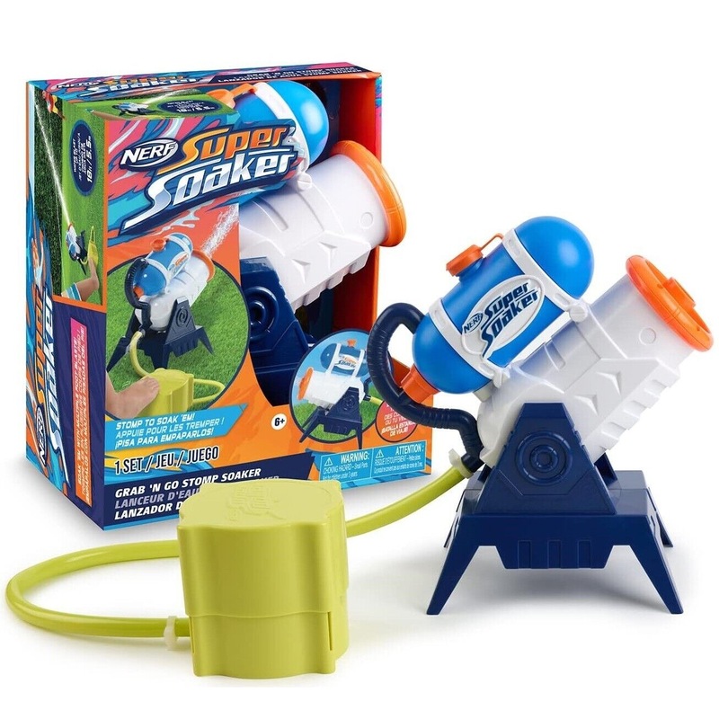 Buy Nerf Super Soaker Grab N Go Stomp Soaker Blasting Machine Outdoor ...