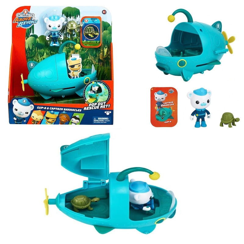 Buy Octonauts Above & Beyond Vehicle Assorted Captain Gup-A & Captain ...