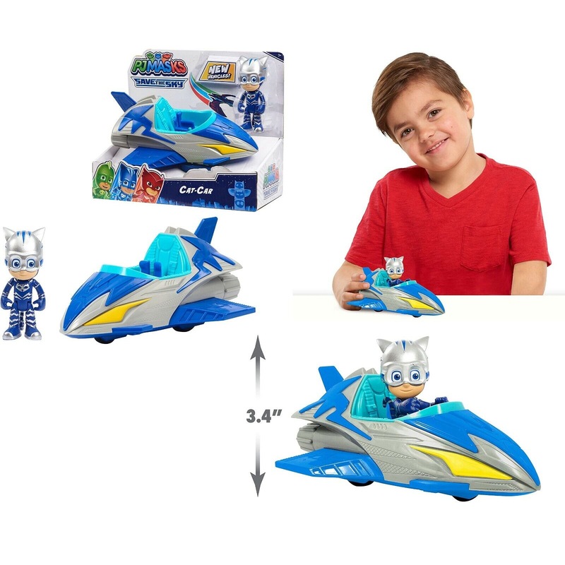 Buy PJ Masks Core Plus Save The Sky Catboy Car - MyDeal