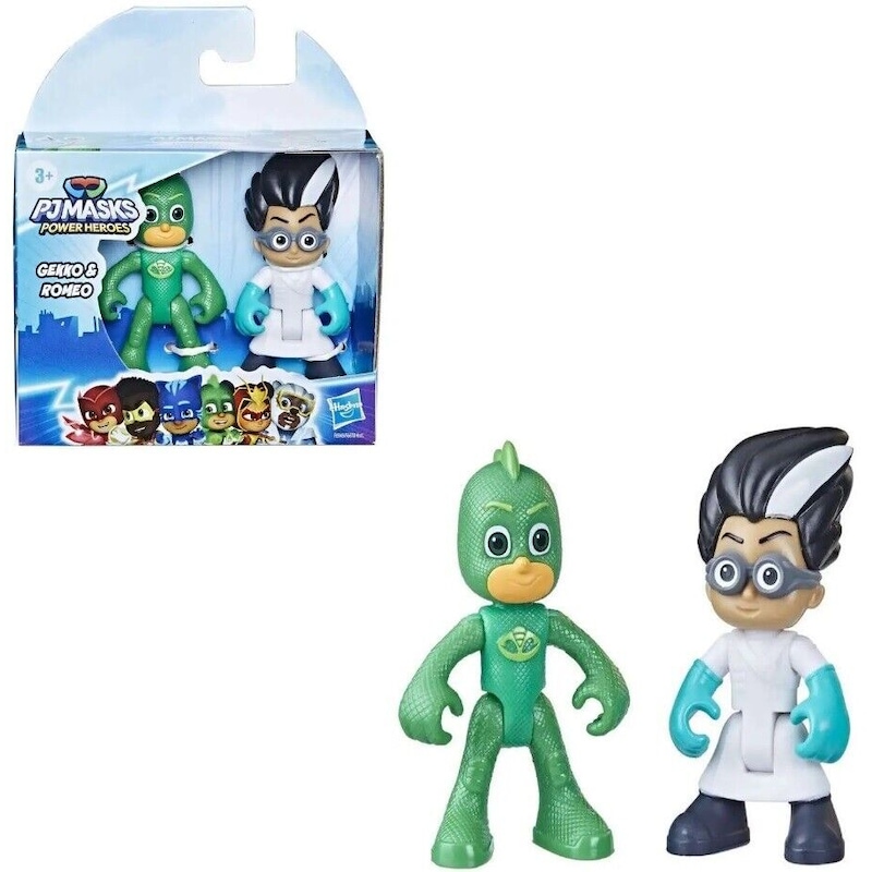 Buy PJ Masks Disney Junior 2.5-Inch Mini Figure 2-Pack Gekko Romeo - MyDeal