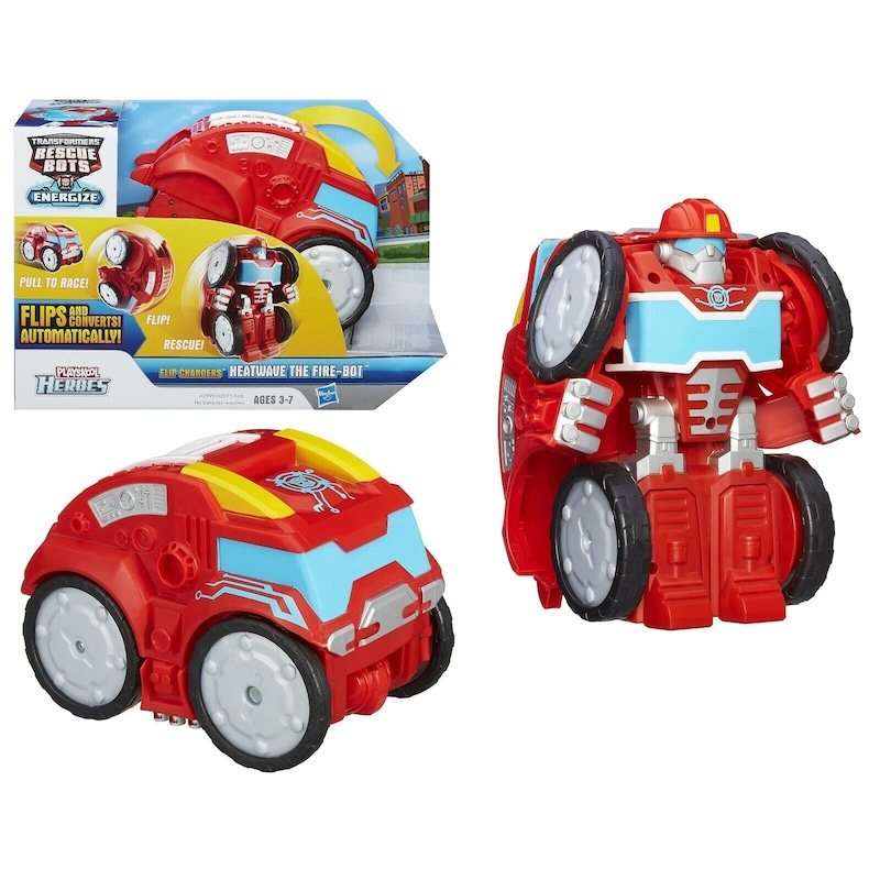 Buy Playskool Transformers-Heatwave fire -Rescue Bots Flip Changers