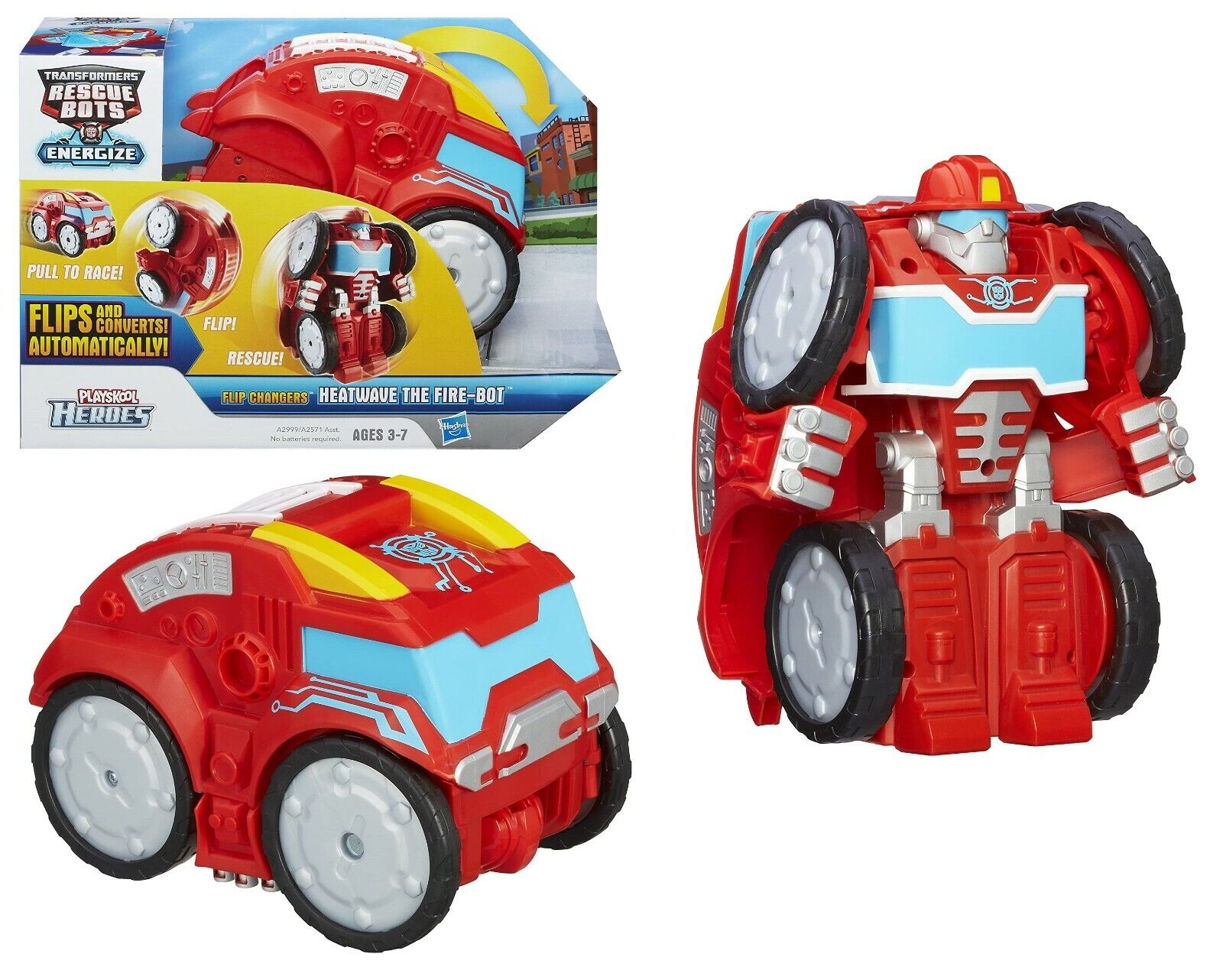 Buy Playskool Transformers-Heatwave fire -Rescue Bots Flip Changers ...