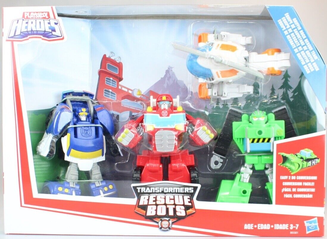 Buy Playskool Transformers Rescue Bots Boulder Blades Police
