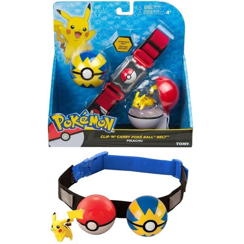 Pokemon Clip and Carry Pikachu with Poke Ball