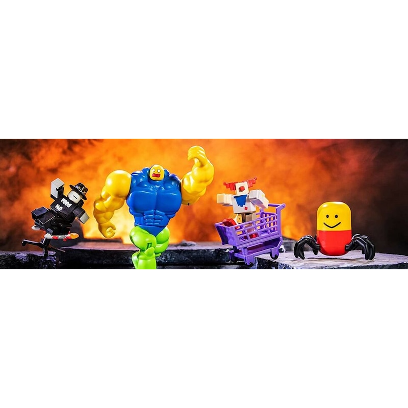 roblox action collection - meme pack playset with Exclusive Virtual Code