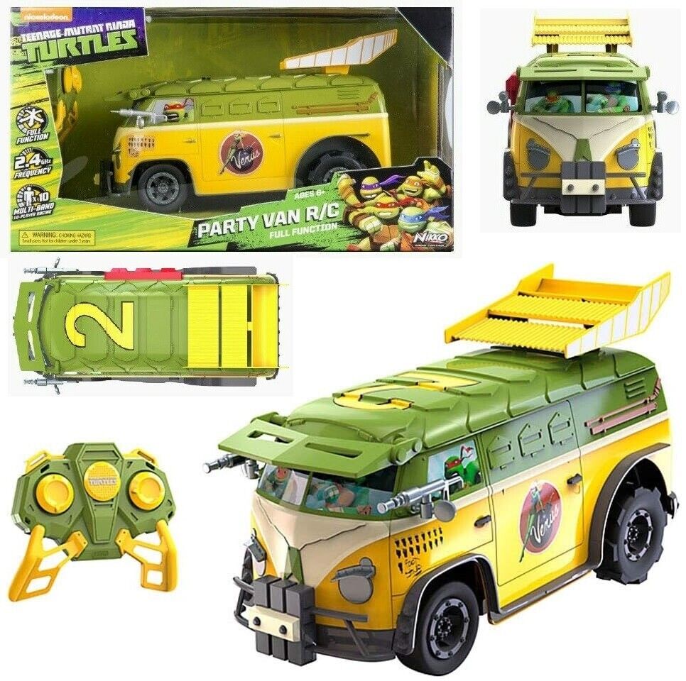 Ninja turtle store remote control van