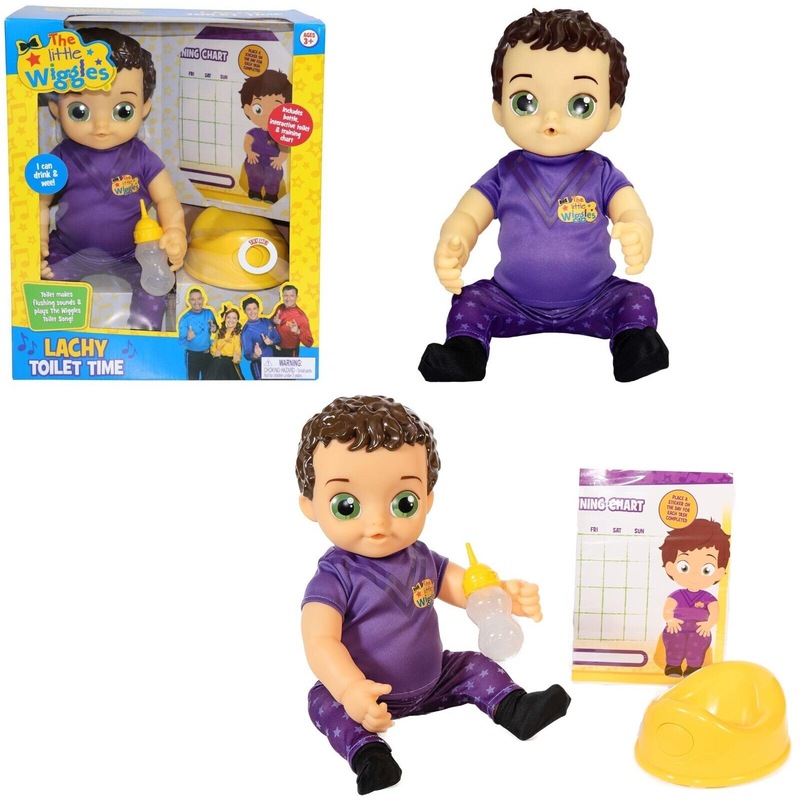 Buy The Wiggles Potty Time Lachy Doll Toilet Training Chart Nappy Baby ...