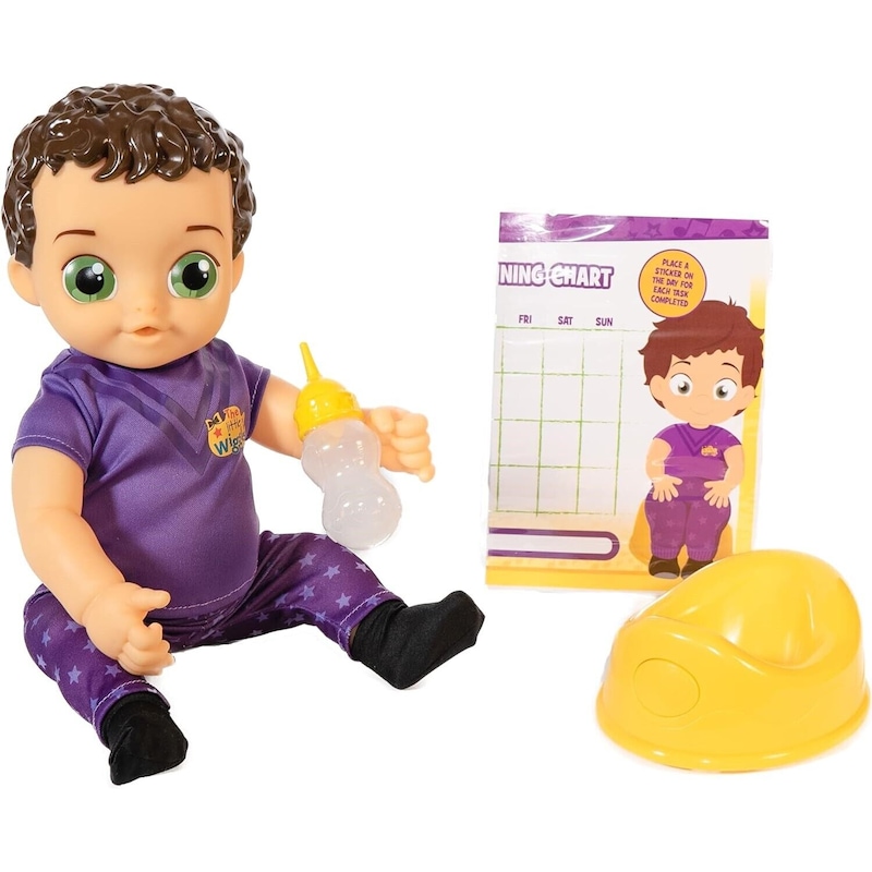 Buy The Wiggles Potty Time Lachy Doll Toilet Training Chart Nappy Baby ...