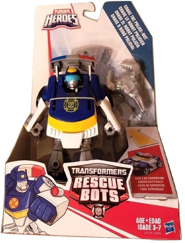 Buy Transformers Rescue Bots Ages 3+ Heatwave Optimus Prime Chase ...