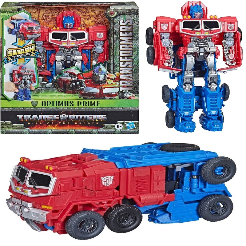 Buy Transformers Toy Rise Of Beasts Movie Smash Changer Optimus Prime 