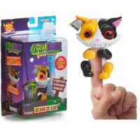 WowWee Fingerlings Kitten - Grimlings Scaredy Cat- Interactive Toy Pet