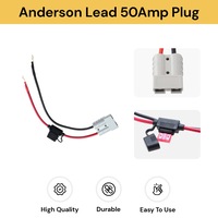 Anderson Lead 50Amp Plug To 8mm Lugs