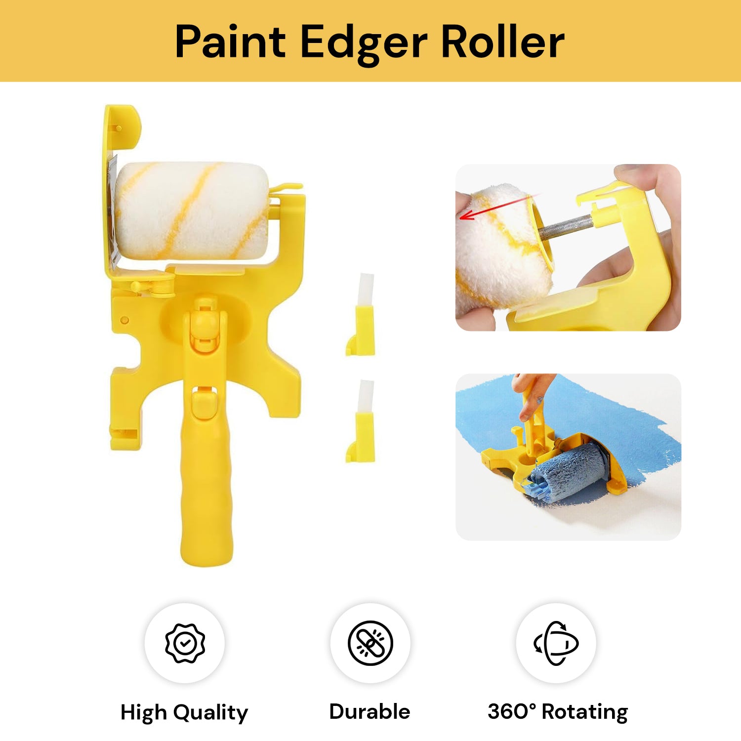 Clean Cut Paint Edger Roller EZONEDEAL Australia