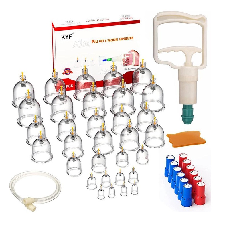 Buy EZONEDEAL 32 Cups Cupping Therapy Set, Professional Chinese Cupping