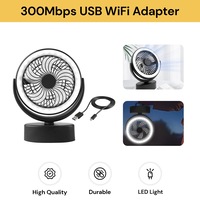 Rechargeable LED Desk Fan