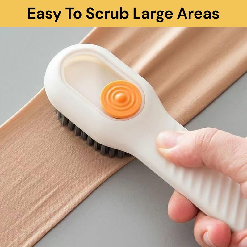 EZONEDEAL 3-in-1 Soap Dispensing Dish Brush Kitchen Scrub Brush