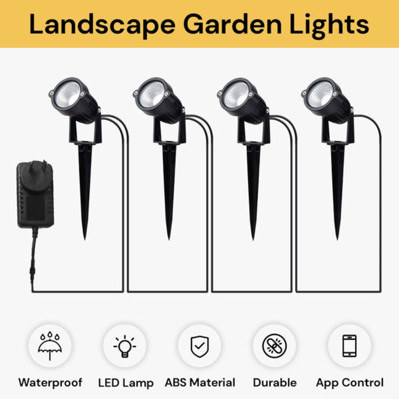 Buy EZONEDEAL Led Landscape Lighting Bluetooth App Controlled 12V Low