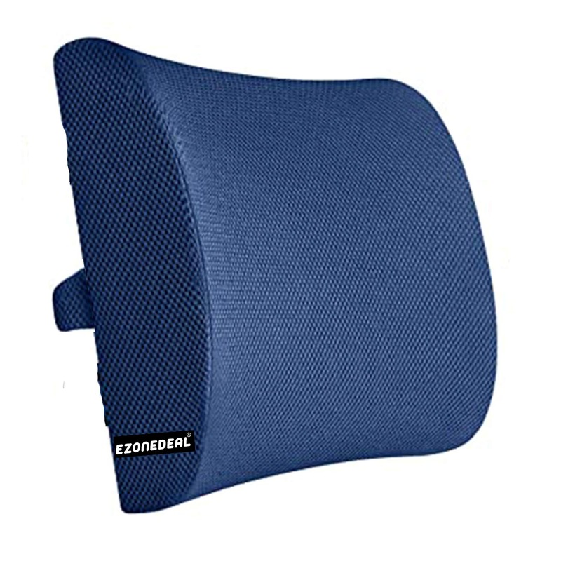Buy EZONEDEAL Memory Foam Seat Chair Waist Lumbar Back Support Cushion