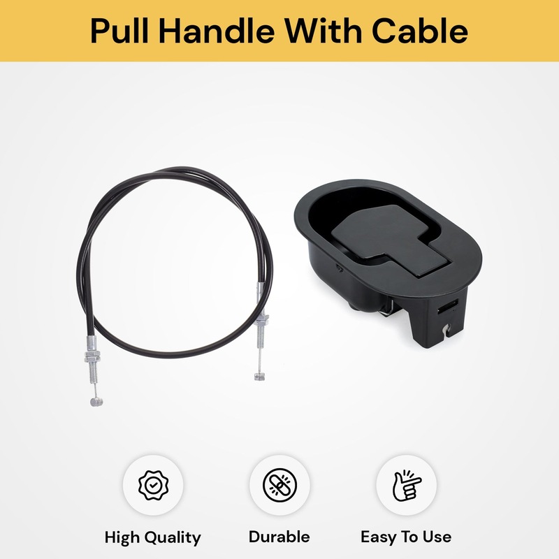 Buy EZONEDEAL Metal Recliner Handle Replacement Parts with Cable