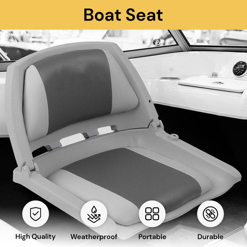 Buy EZONEDEAL New Deluxe Folding Boat Seats Seat Marine Seating Set All
