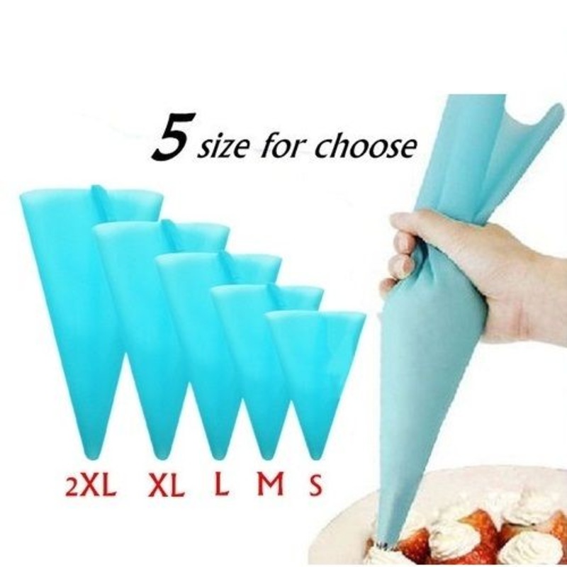 Buy EZONEDEAL Piping Bags, Icing Bags, Pastry Bags,5 Sizes Cake