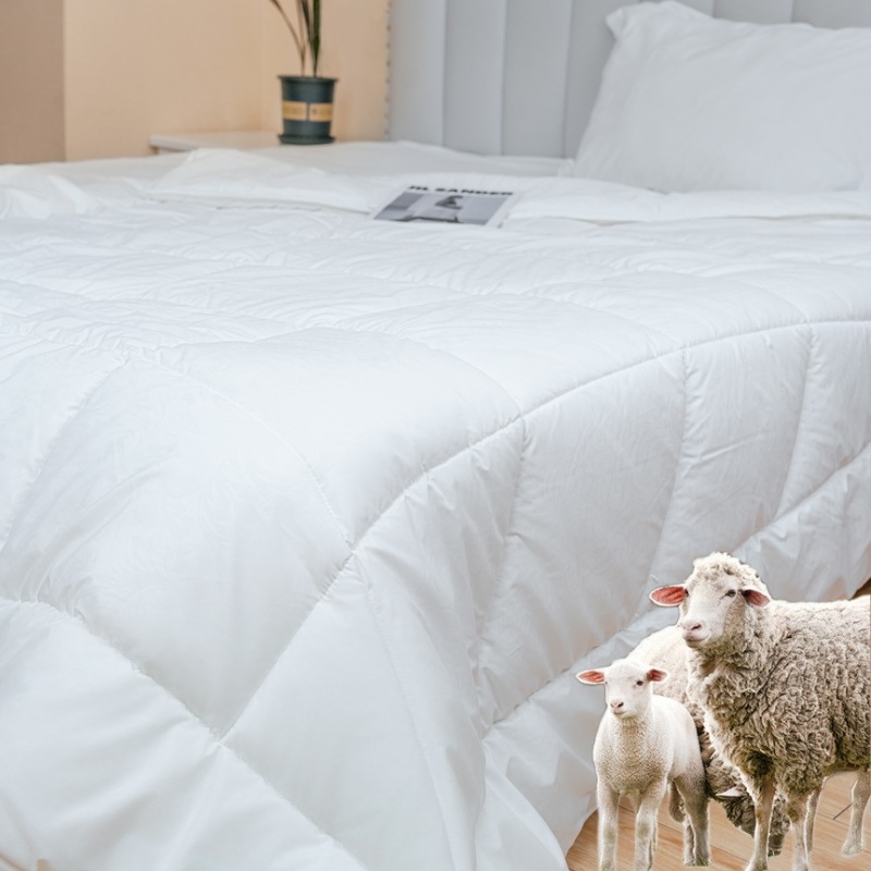 Buy 100 Merino Wool Quilt Doona Duvet Down All Size 350/500/700GSM