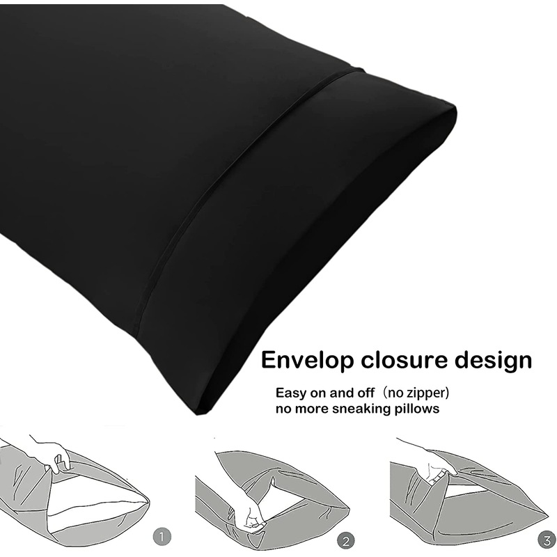 Buy Body Pillowcases 8 Colors Long Body Pillow Cases Microfiber Pillow