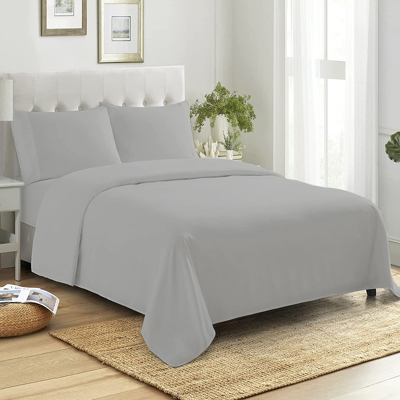 Buy 1800TC 100 Egyptian Cotton 4PCS Bed Sheet Set Ultra SOFT Fitted