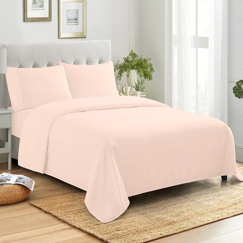 Buy 1800TC 100 Egyptian Cotton 4PCS Bed Sheet Set Ultra SOFT Fitted