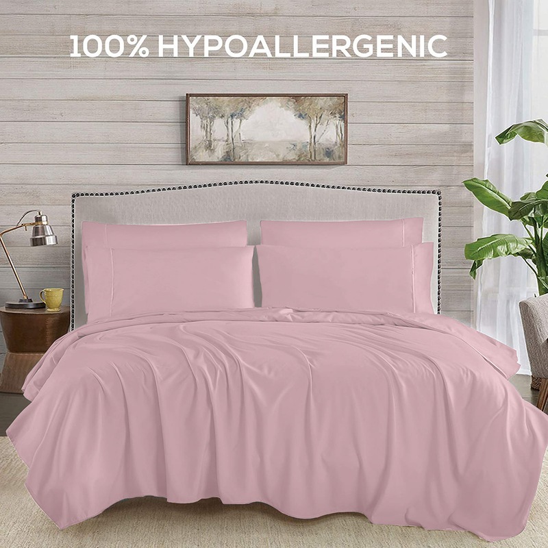 Buy 2000TC 100 Supreme Egyptian Cotton Sheet Set Fitted Flat Sheet