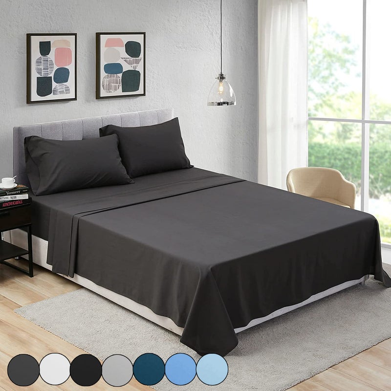 Queen King Bed Flat Fitted Sheet, Queen Bed Flat Sheet Only