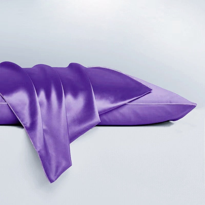 Satin Silk Pillowcase for Hair and Skin 2 Pack