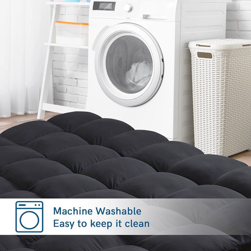 Buy AUS Mattress Topper QUEEN Pillowtop 1000GSM Bamboo Charcoal