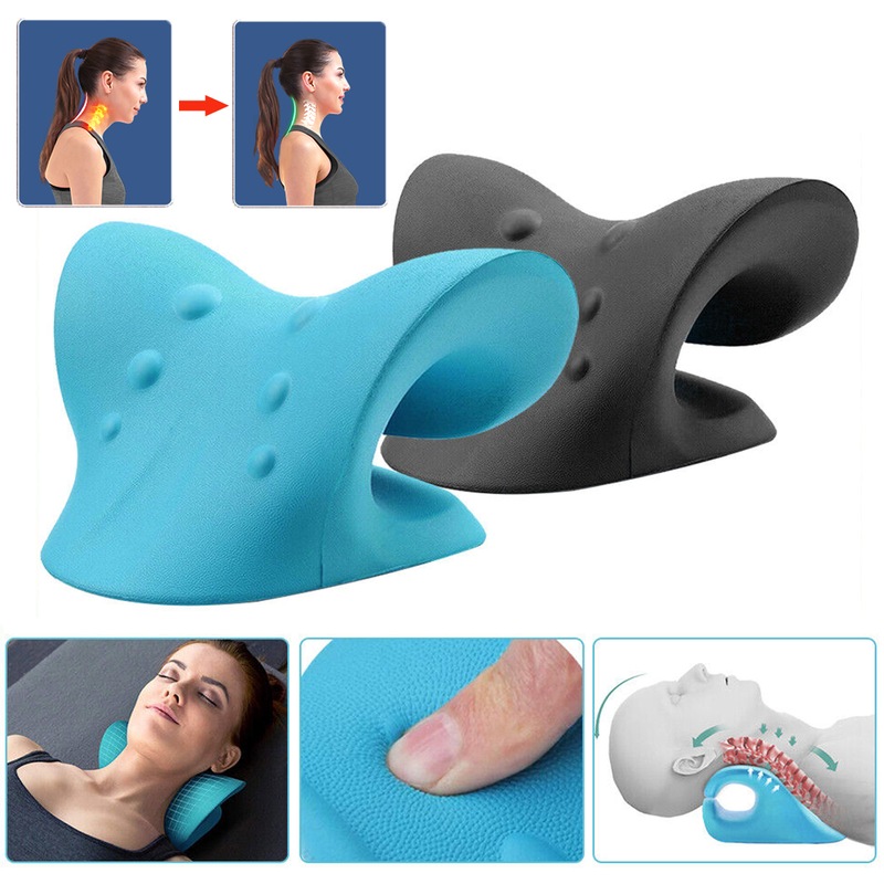 Buy Neck Traction Pillow Original Cloud Shape Neck Stretcher Cervical