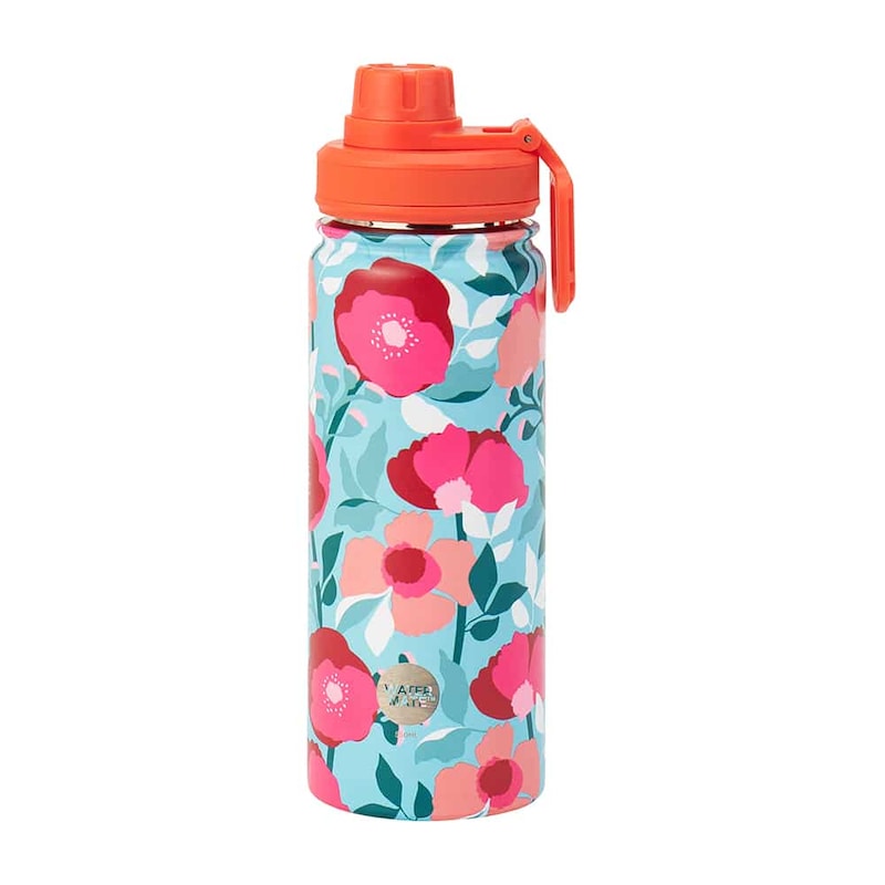 Buy Annabel Trends Watermate Ss Bottle 550ml Sherbet Poppies Mydeal