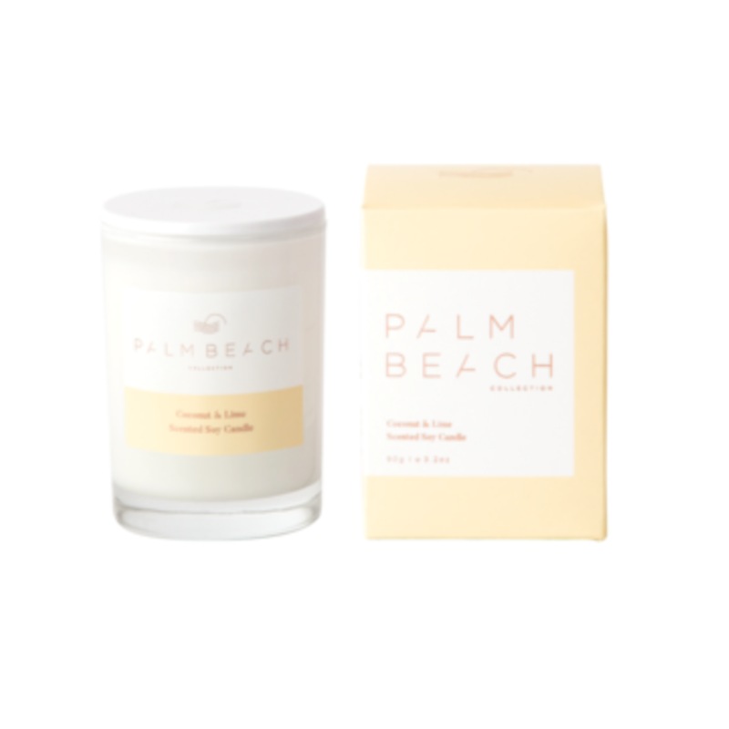 Buy Palm Beach Coconut & Lime 90g Mini Candle MyDeal