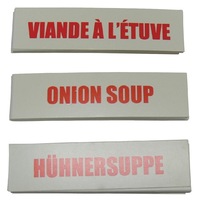 Apuro Soup Type Labels PAS-AC399