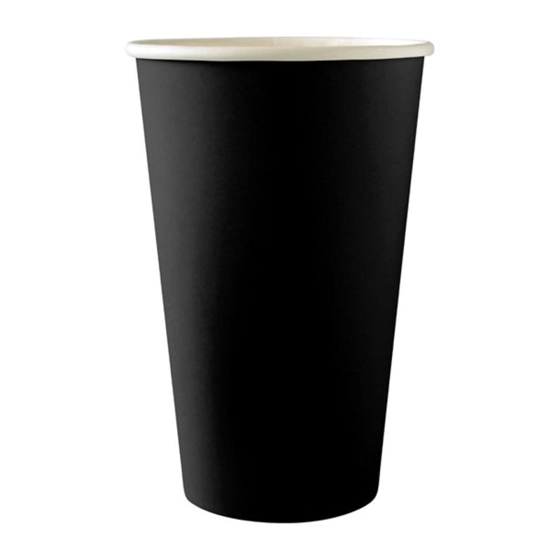 Buy BioPak BioCup Single Wall Black - 510ml 90mm (Pack 1000) PAS-DD562 ...