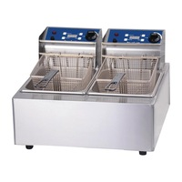 Birko Double Benchtop Fryer - 2x5Ltr 10Amp PAS-DL577