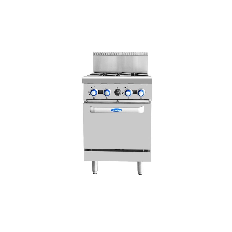 Buy Cookrite 4 BURNERS WITH OVEN LPG AT80G4BOLPG MyDeal