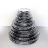 Masonite Round Black Boards