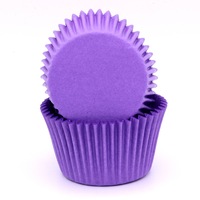 Paper Baking Cups Purple (All Sizes)