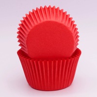 Paper Baking Cups Red (All Sizes)