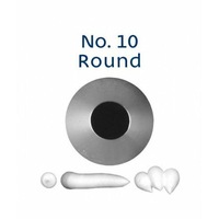 Piping Tip Stainless Steel Round Standard No. 10