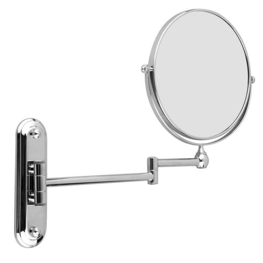 10x Magnifying HD Makeup Mirror Wall Tow-Sided Swivel Extendable Bathroom Mirror