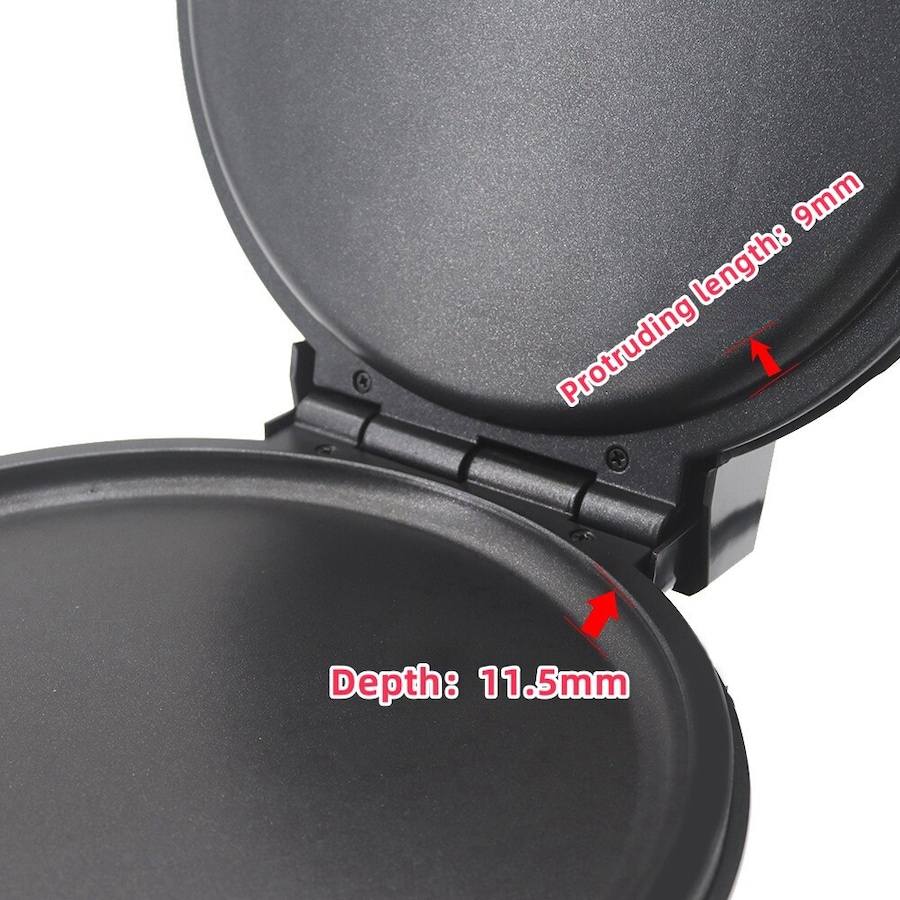 1200W Electric Roti Maker - Chapati, Tortilla & Crepe Bread Machine