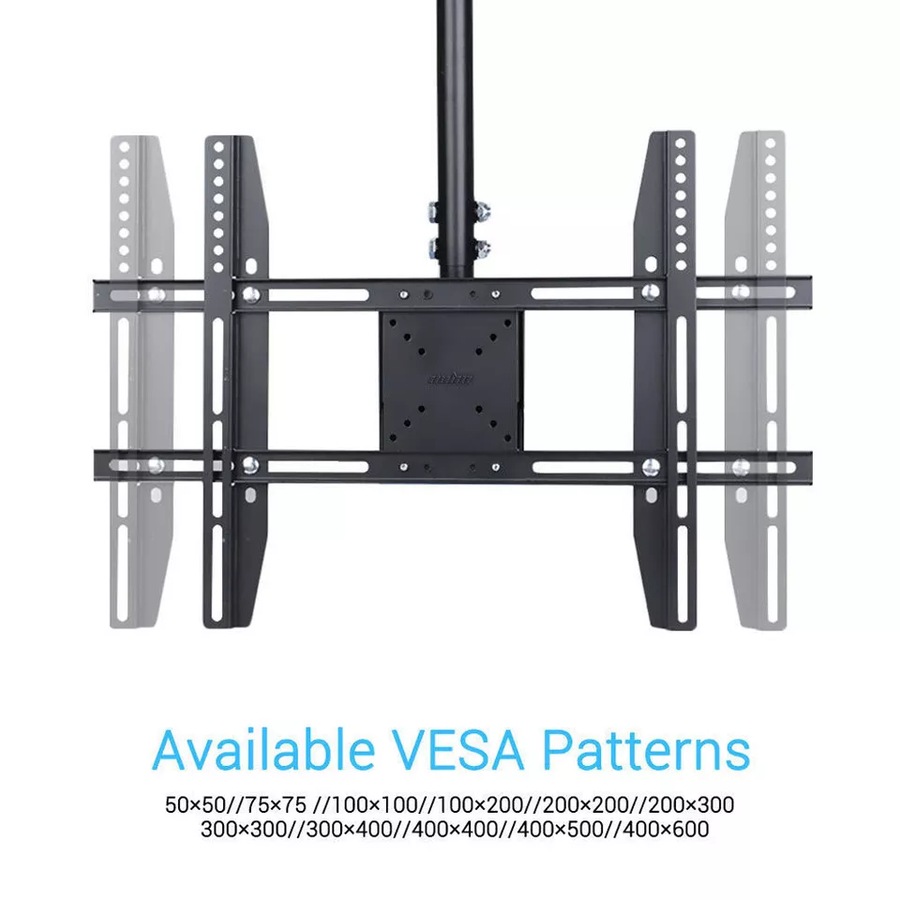 26-65" Ceiling TV Mount Hanging Full Motion TV Mount Bracket Flat Screen Display